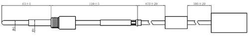 Temperature Sensor for Caterpillar