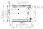DPF for Cummins - SmartRange (Clamps/Gaskets included)