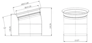 Pipe for Volvo