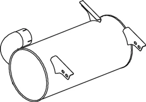 Silencer for Mercedes