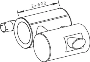 Silencer for Iveco