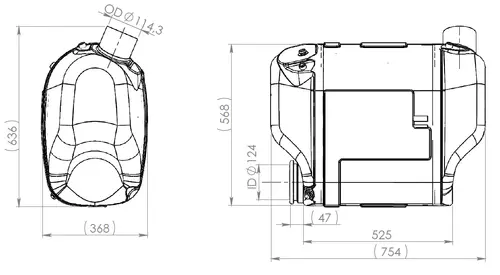 Silencer W. SCR for Iveco