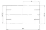 Pipe Adaptor ID/ID=110.5/114.8 L=200, ALU