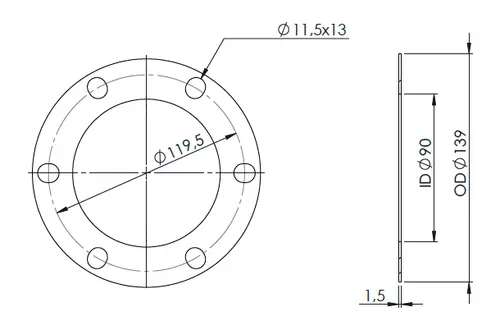 Gasket for MAN