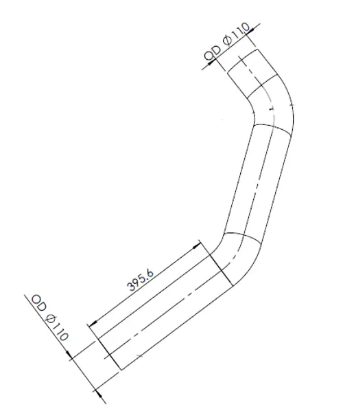 Pipe for MAN