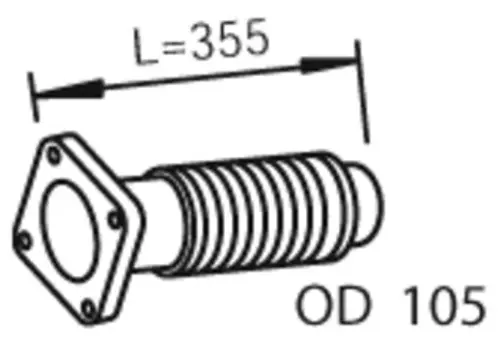 Pipe for Iveco