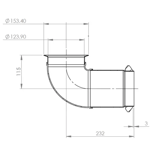Exhaust Pipe for International