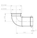 Exhaust Pipe for International