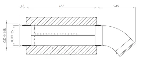 Silencer for Volvo