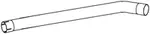 Pipe for Iveco