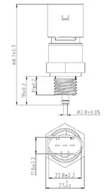 AdBlue®© Pressure Sensor for Mercedes