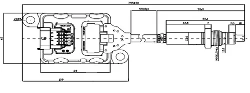 NOx Sensor for Volvo (PRE SCR)