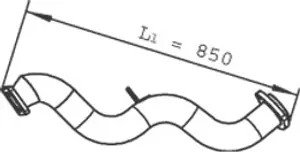 Pipe for MAN