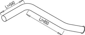 Pipe for Scania