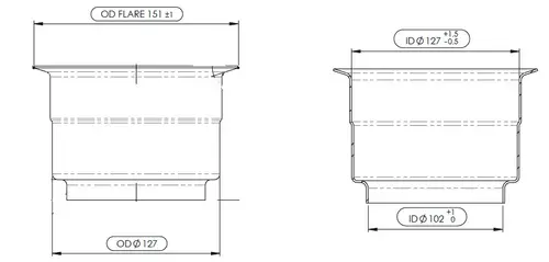 Exhaust Bellow for International