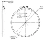Veefit clamp for DAF/Dennis/Scania
