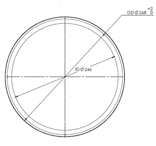 CRT GASKET 10"