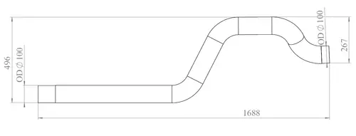 Pipe for MAN