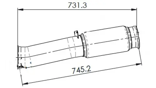 Exhaust Bellow for Freightliner/Western Star