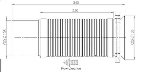 Pipe for Iveco