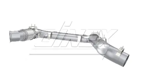 Exhaust Pipe w. Flex, D2S+ for Renault/Volvo