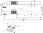 Exhaust Pipe w. Flex, D2S+ for Renault/Volvo