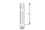 HEATSHIELD Ø279/1250mm INOX