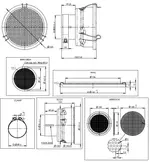 Spark Arrestor, Pipe, Ø=85.5