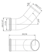 Pipe for Volvo