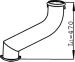 Pipe for DAF