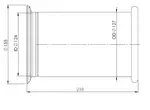 Pipe for Iveco