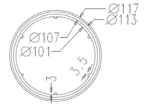Gasket for MAN