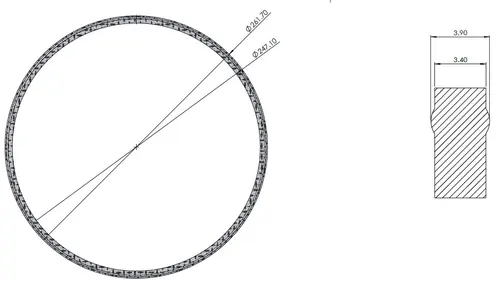 Exhaust Gasket for DAF/Dennis/Scania