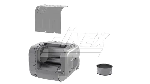 Silencer for Iveco (without DPF)
