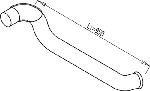 Pipe for Scania