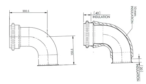 Exhaust Pipe for Peterbilt