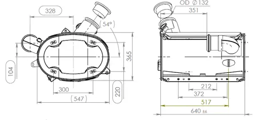 Silencer for Volvo