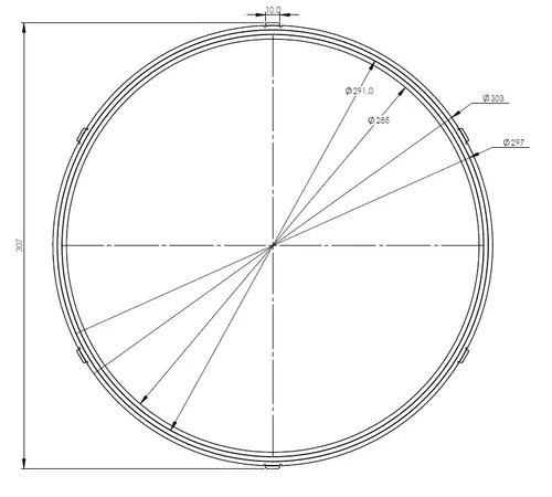 Gasket for MAN