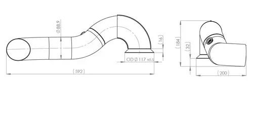 Pipe for Renault