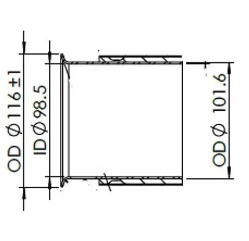 Exhaust Bellow for International