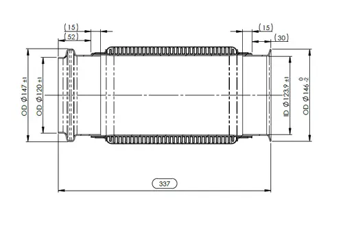 5" Bellow for Autocar
