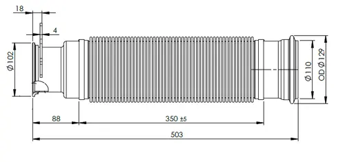 Pipe for Iveco