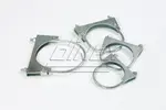 U-Bolt Clamp, Ø=127 / L=165, M8, INOX