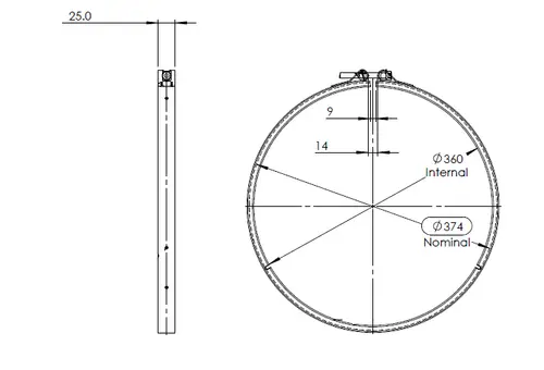 V-Clamp for Volvo