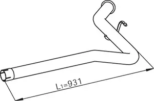 Pipe for Iveco