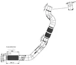 Pipe for Iveco