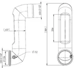 Pipe for Volvo