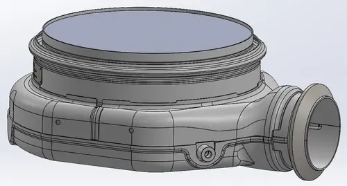 DOC 'Pancake' Inlet for Cummins