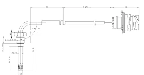 Temperature Sensor for Mercedes