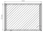 SIC, Filter Module, Coated, D=246/L=344